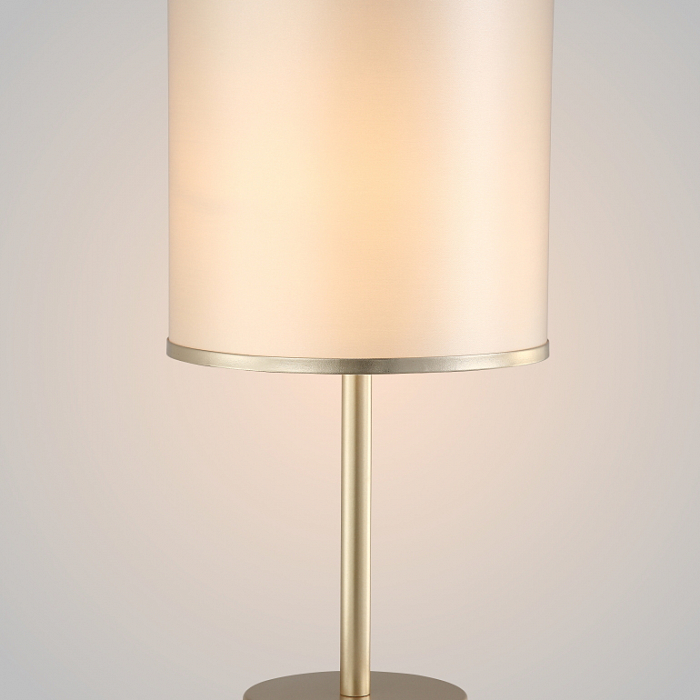 Настольная лампа интерьерная Crystal Lux SERGIO LG1 GOLD