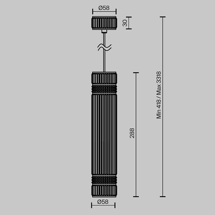 Maytoni MOD475PL-01BS