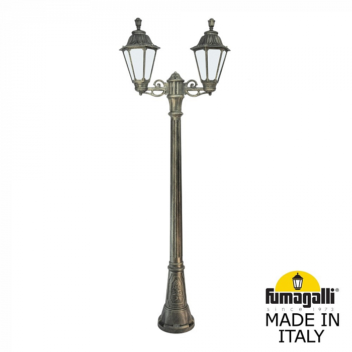 Уличный светильник на столбе Fumagalli E26.158.S20.BYF1R