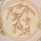 Вешалка BOGACHO 15015 Айвори(АС)-ИК-Fusion-bisguit, цв. к. Айвори Мраморное золото(АСМзл) (1 категория)