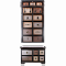 Комплект мебели BOGACHO 15004 Орех Оберджин, цвет ковки Шоколад(Ш), цвет фасада Шоколад, 11540 Орех Оберджин-ИК-Ш - искусственная кожа - шоколад, цвет фасада Шоколад (1 категория)
