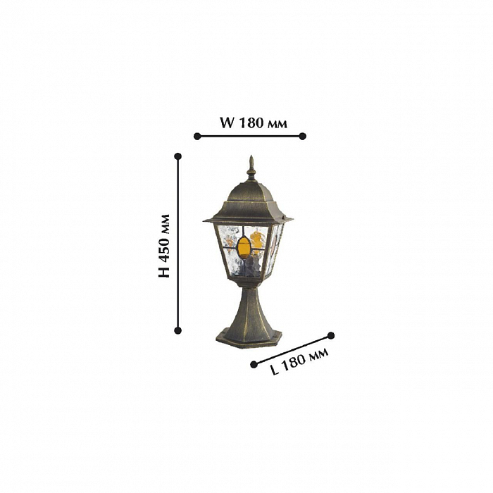 Уличный светильник на столбе Favourite 1805-1T