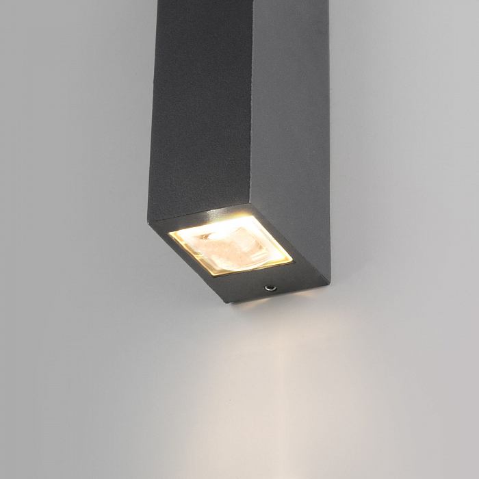 Уличный светильник настенный Elektrostandard 35136/W серый