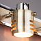 Светильник на 3 и более ламп Eurosvet 23463/3 хром / античная бронза