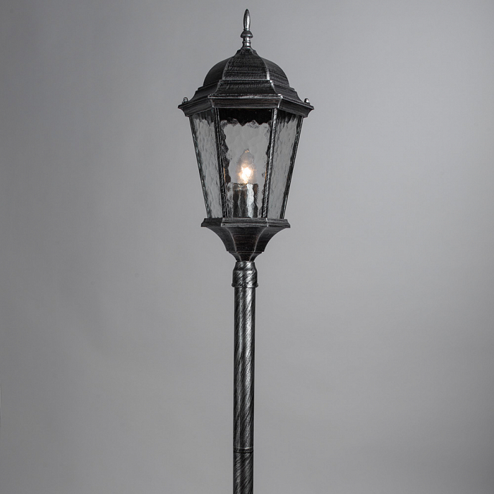 Уличный светильник на столбе Arte Lamp A1206PA-1BS