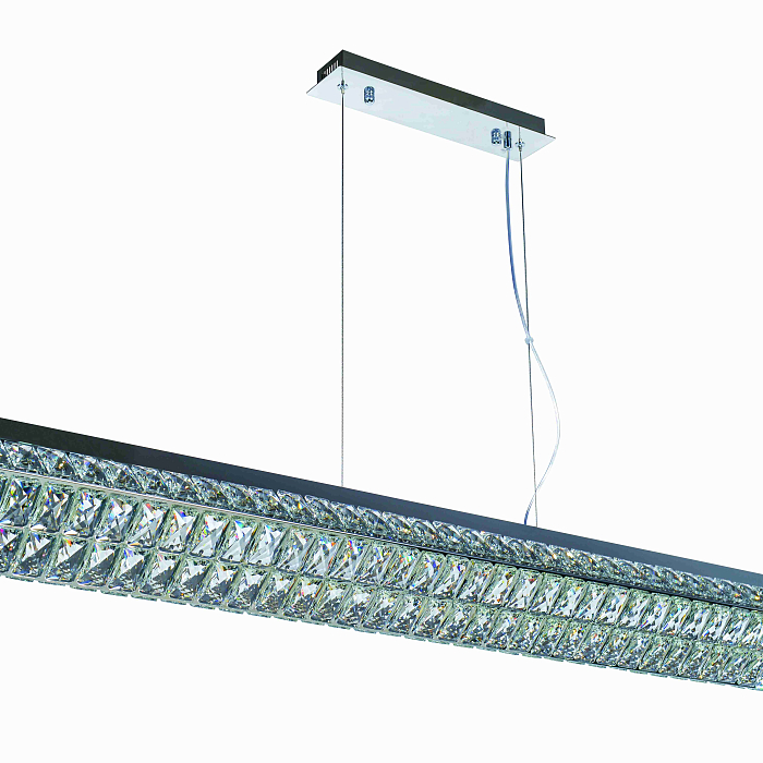 Люстра NewRgy 2809R/49W CHROME+CLEAR